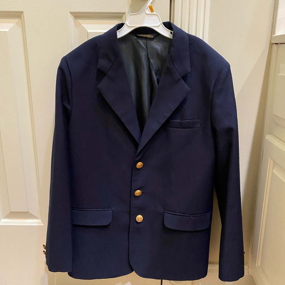 Boys navy blazer